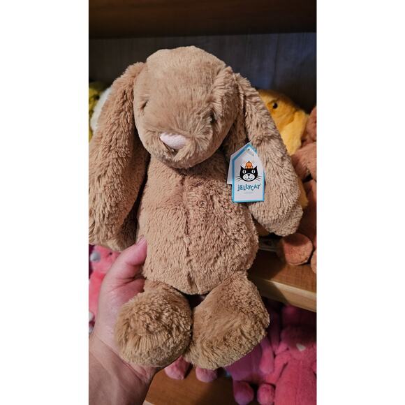 Jellycat Medium Biscuit Bunny Nwt